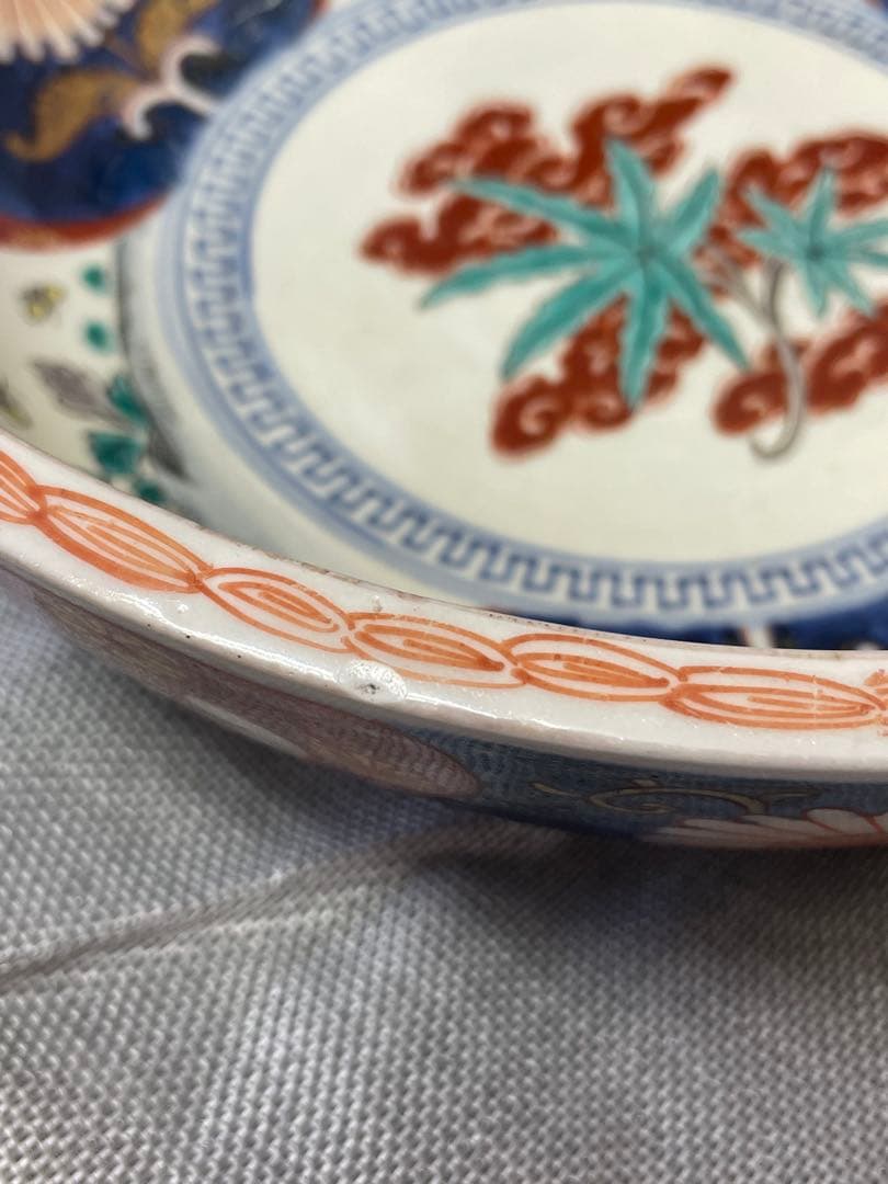 古伊万里　八寸鉢　大皿　深鉢　昭和初期か大正か明治かそれ以前　たいへん古い