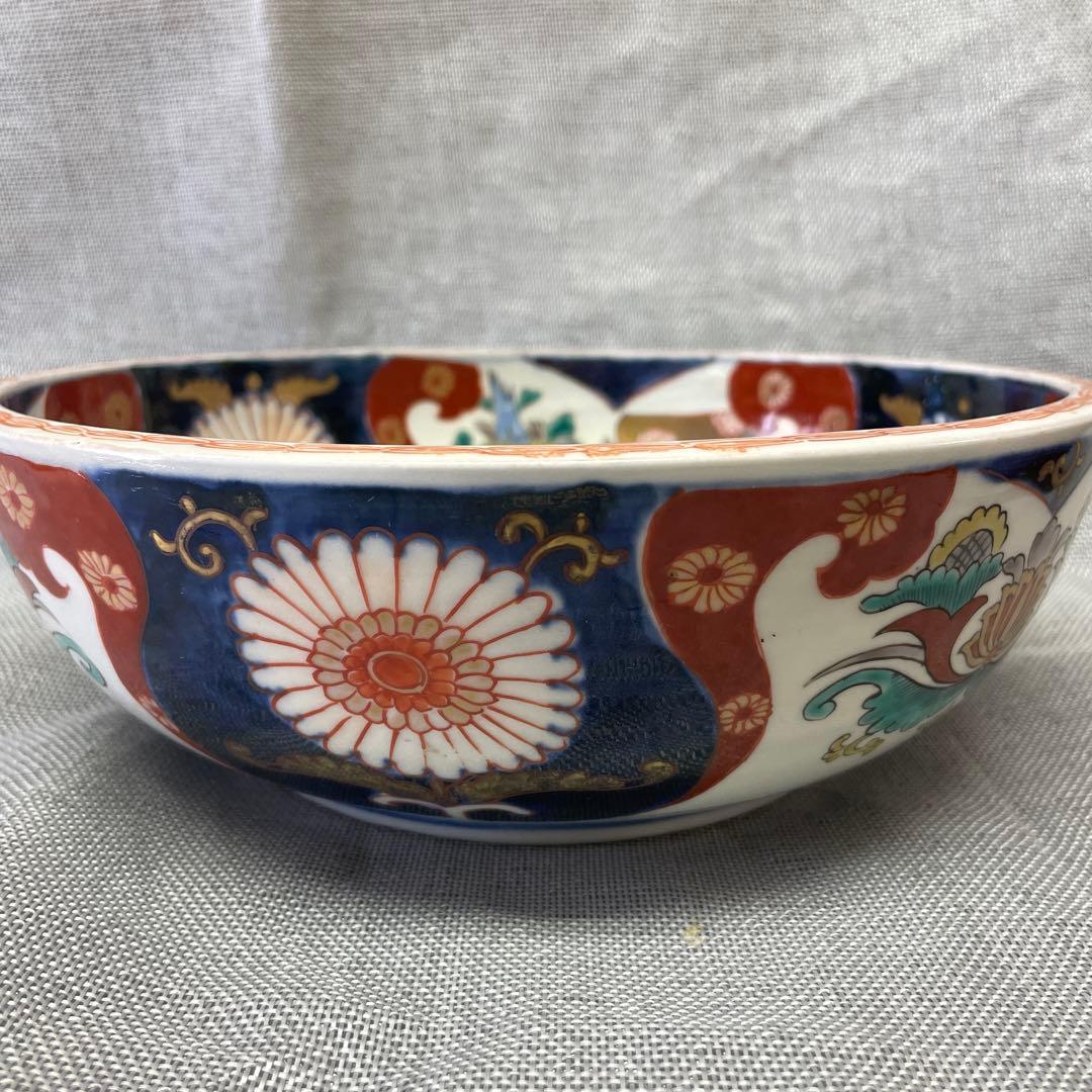 古伊万里　八寸鉢　大皿　深鉢　昭和初期か大正か明治かそれ以前　たいへん古い