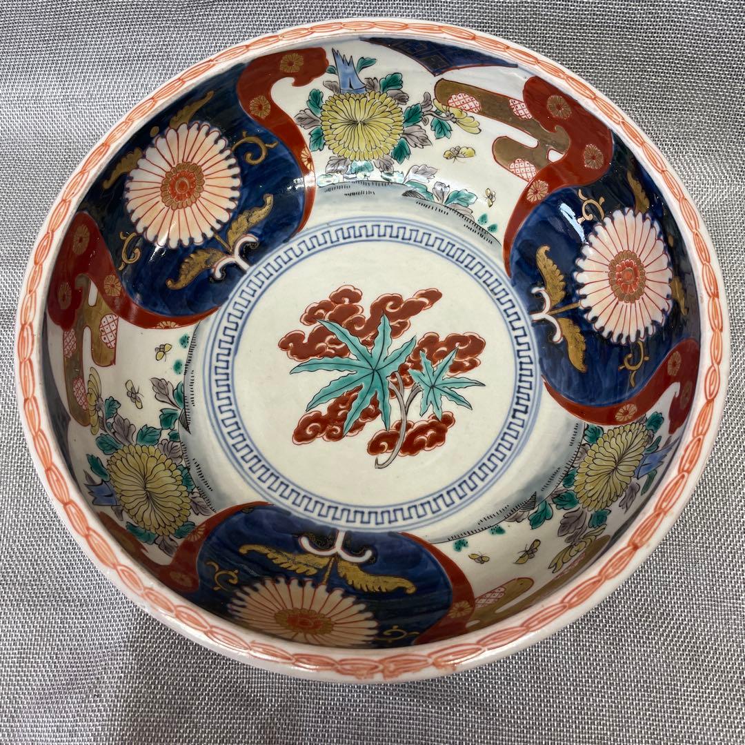 古伊万里　八寸鉢　大皿　深鉢　昭和初期か大正か明治かそれ以前　たいへん古い