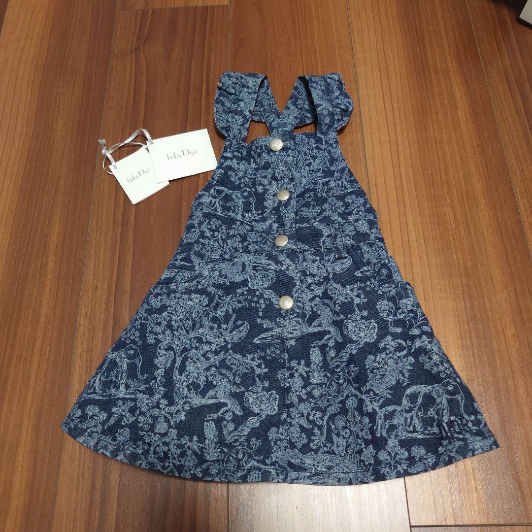 baby Dior トワルドジュイ デニムジャンスカ 12M