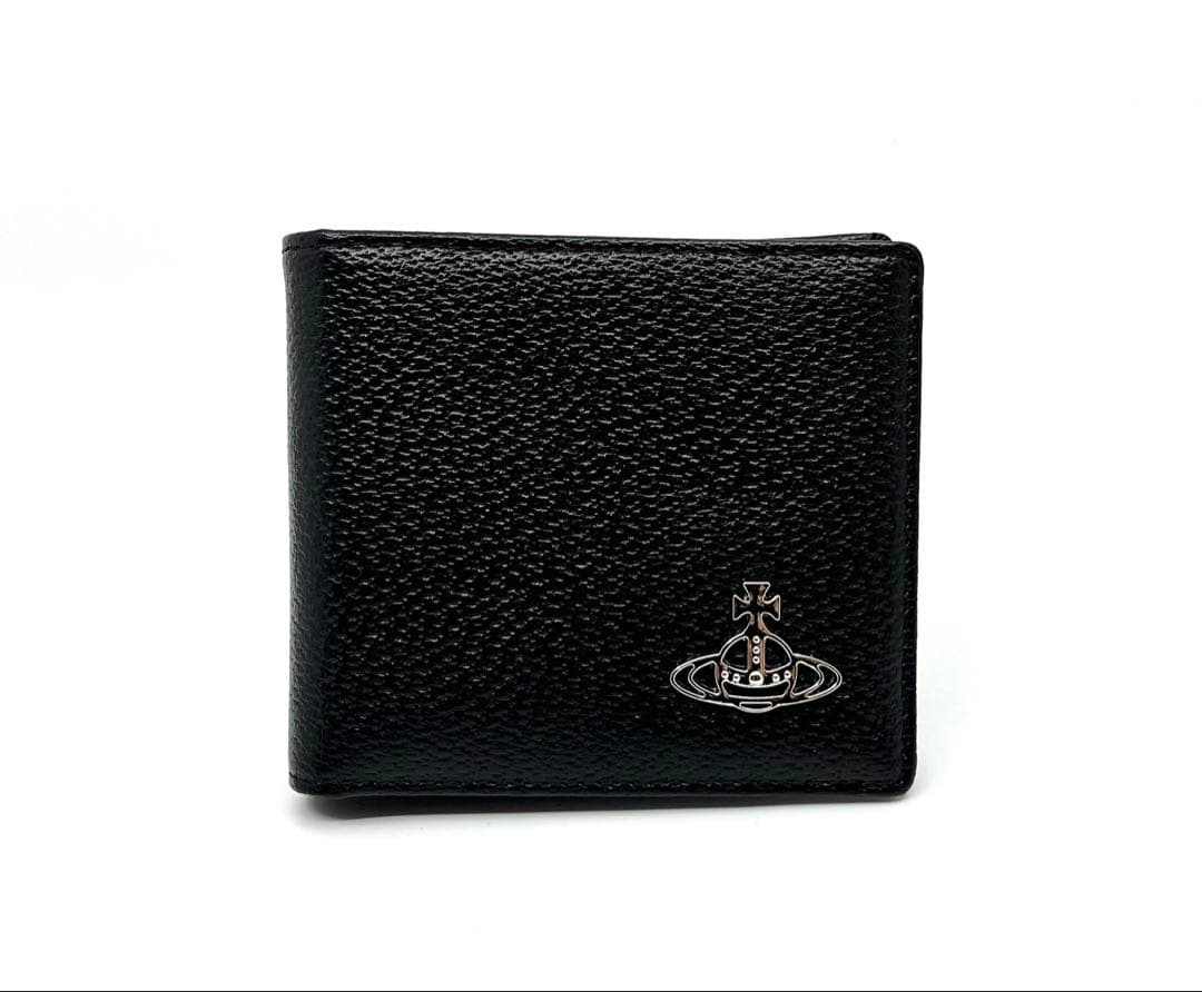 【新品・未使用】Vivienne Westwood 二つ折り財布 ブラック
