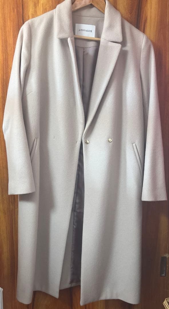 La TOTALITÉ ベージュ チェスターコート