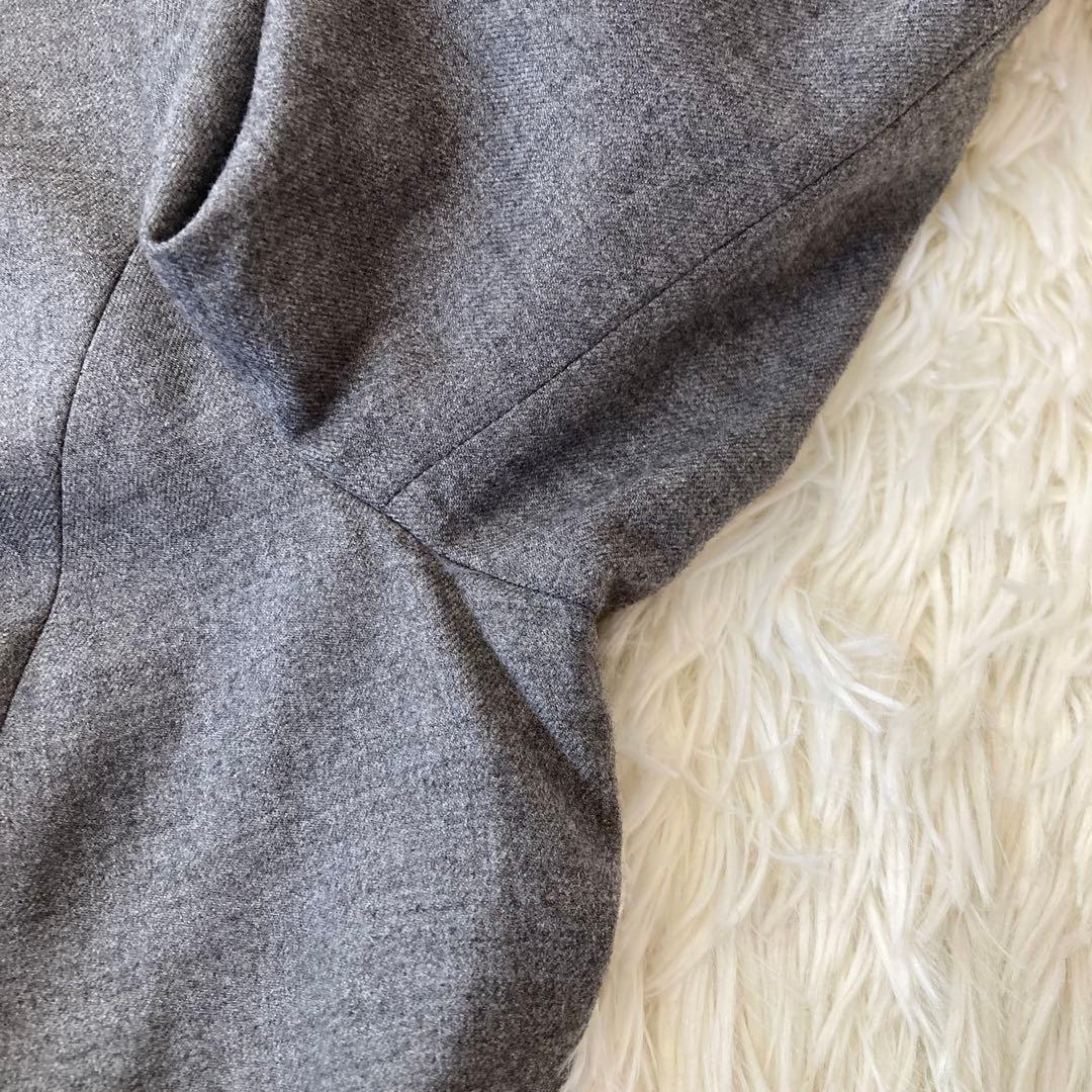 りっちょ 　23区　スーツ　ノーカラージャケット　パンツ　ウール