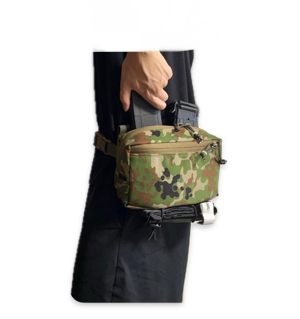 ファニーパック　チェストリグ　陸自迷彩