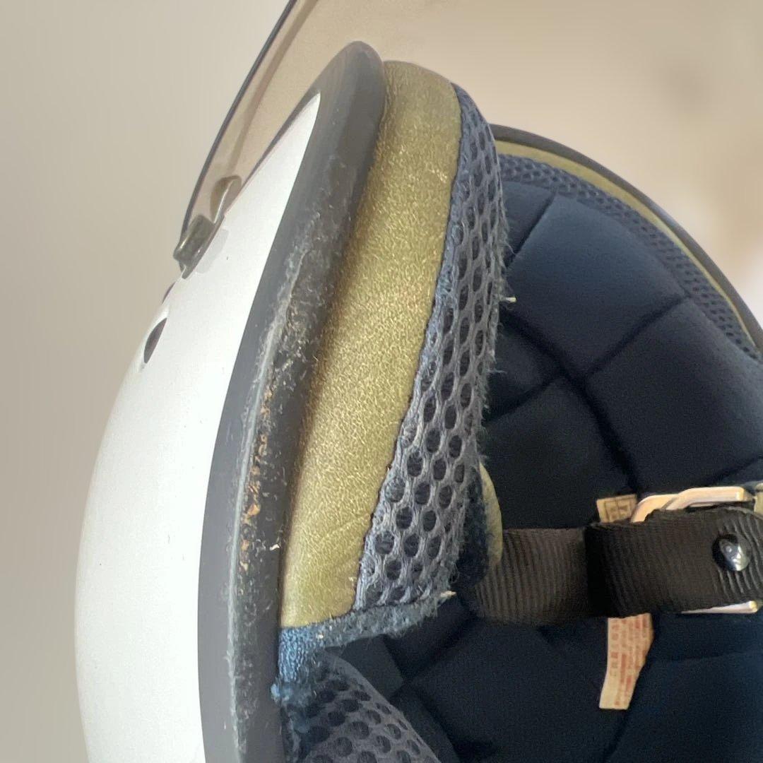 アライ Arai クラシックDC グラスホワイト XLサイズ (61-62cm)