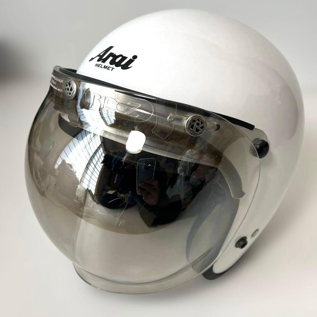 アライ Arai クラシックDC グラスホワイト XLサイズ (61-62cm)
