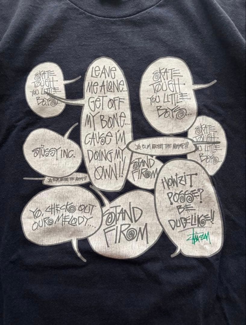 90s 00s old stussy tシャツ