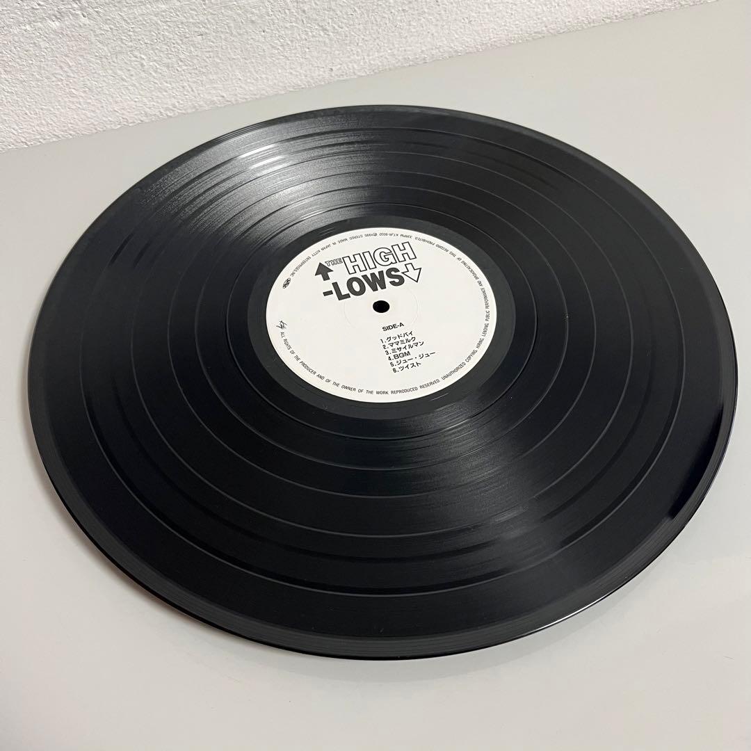 THE HIGH-LOWS ザ・ハイロウズ レコード アナログ LP