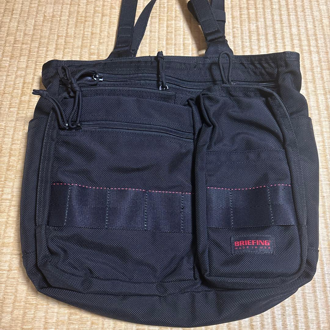 BRIEFING BS TOTE TALL ブラック トートバッグ　USA製