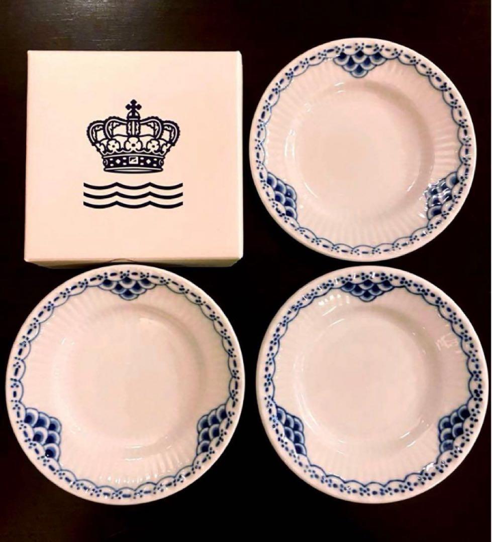 ✳︎新品✳︎ロイヤルコペンハーゲン プリンセス ミニプレート 3枚