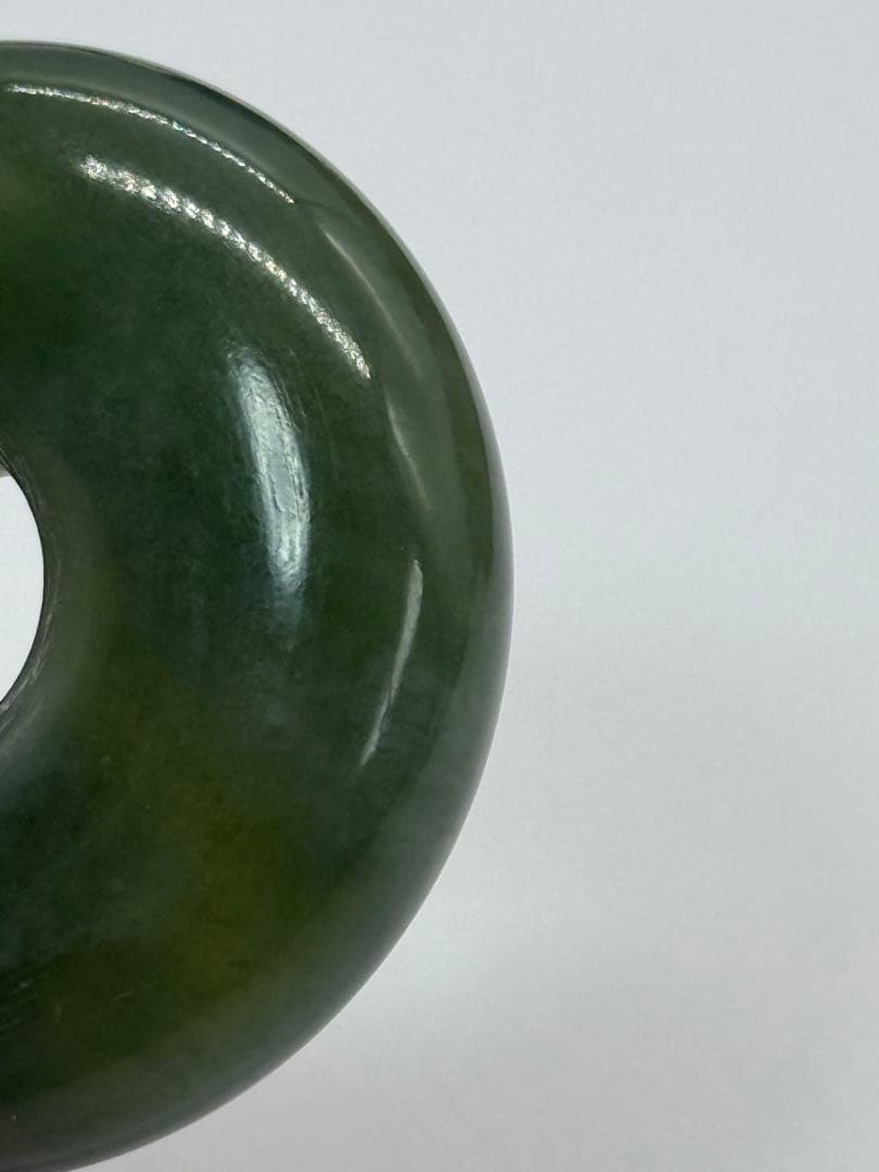 緑玉　玉環　重さ71g 送料込み250530