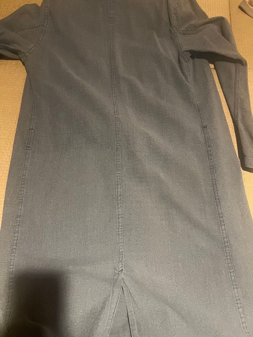 アトリエコート　1950代ヴィンテージ　ブラックシャンブレー　ショップコート