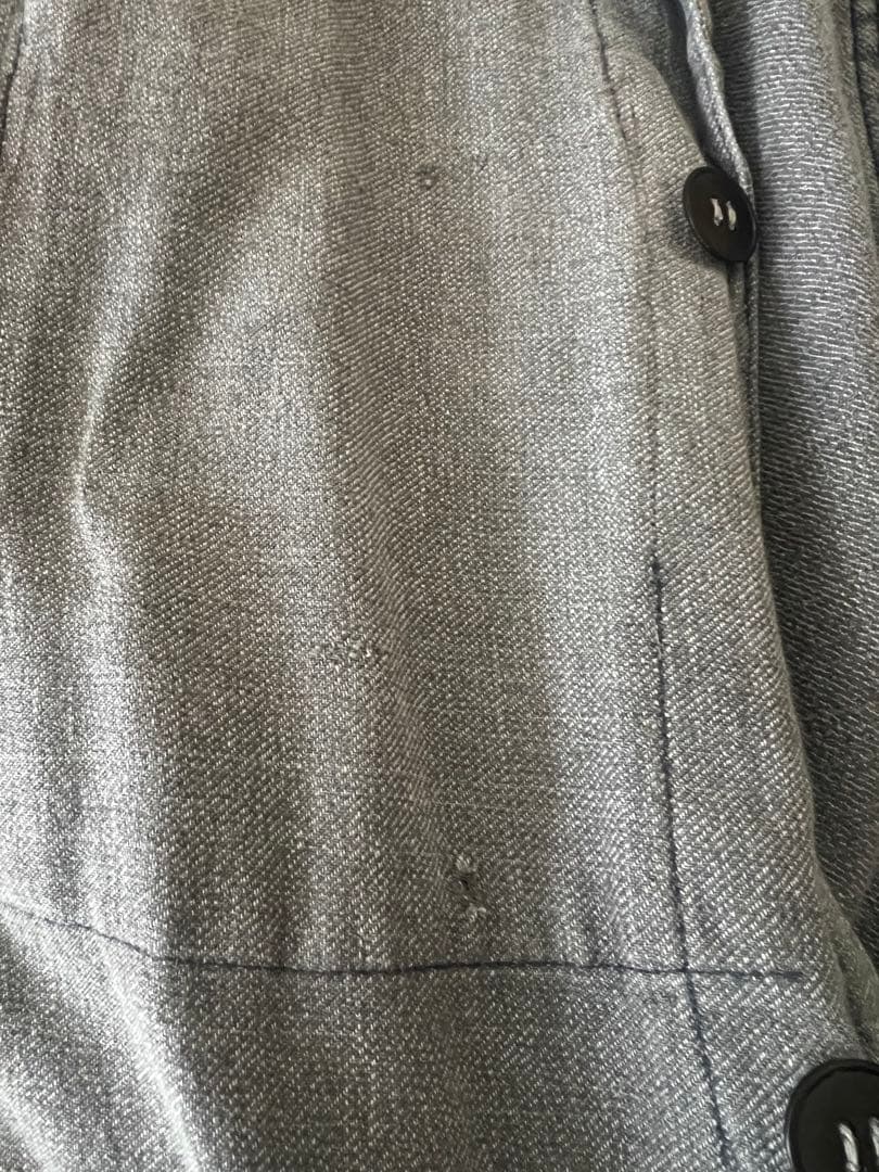 アトリエコート　1950代ヴィンテージ　ブラックシャンブレー　ショップコート