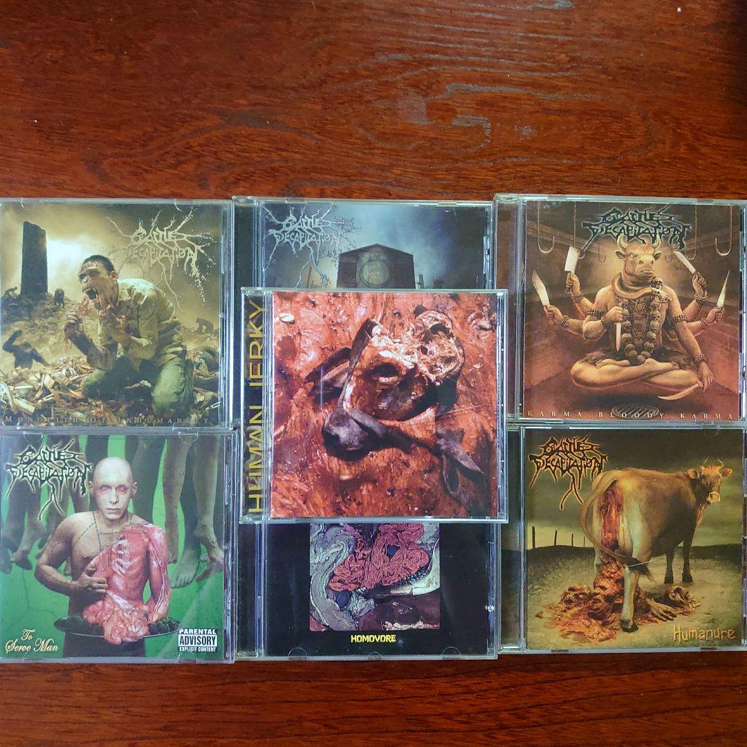 グラインドコア Cattle Decapitationアルバムセット
