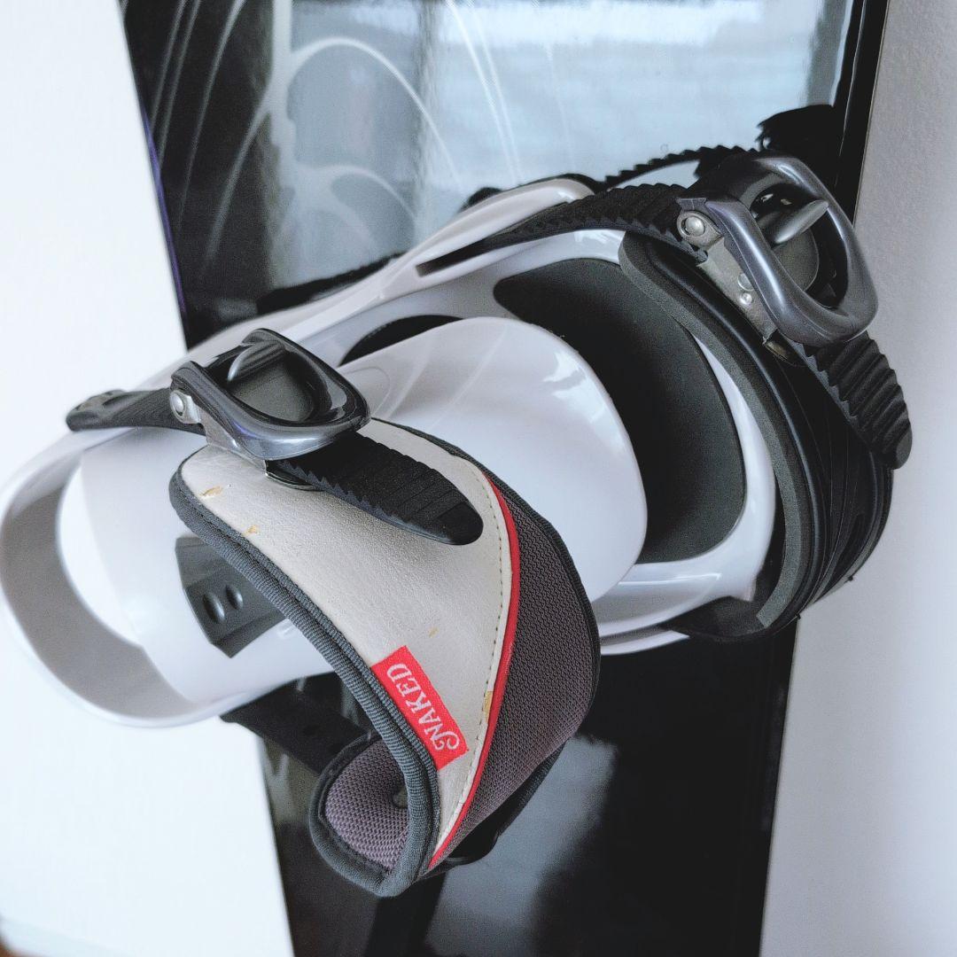 NAKED スノーボード板 ビンディングセット 150cm ブラック