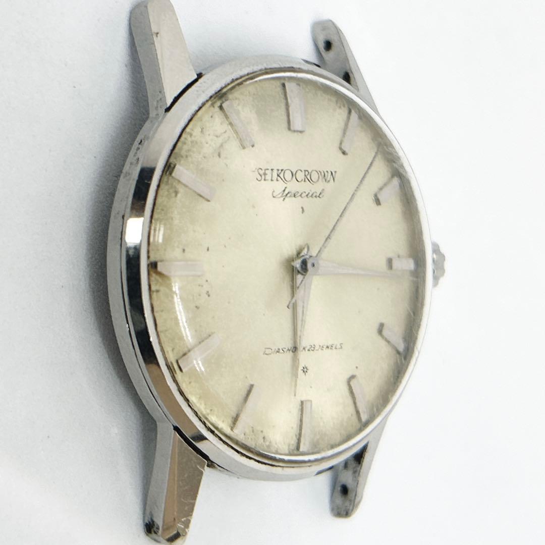 セイコー 腕時計 クラウン スペシャル 23石 シルバー 稼働品 SEIKO