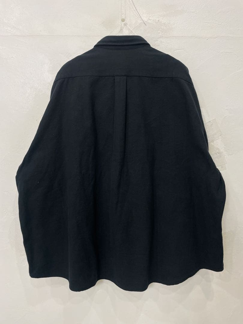 トップス SEESEE URBS BIG SHIRT WASHED NEL XXL