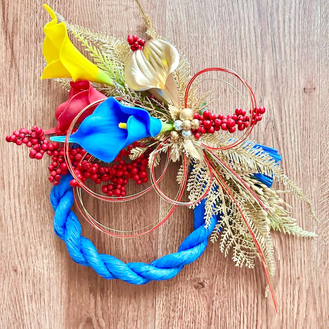 オメガ　オーダーページ 2025しめ縄　水引ミニお飾り　仏花