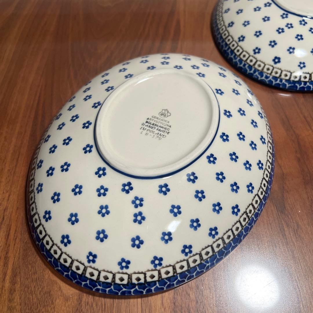 ポーランド食器　ツェラミカ　セラミカ　お皿 2枚セット