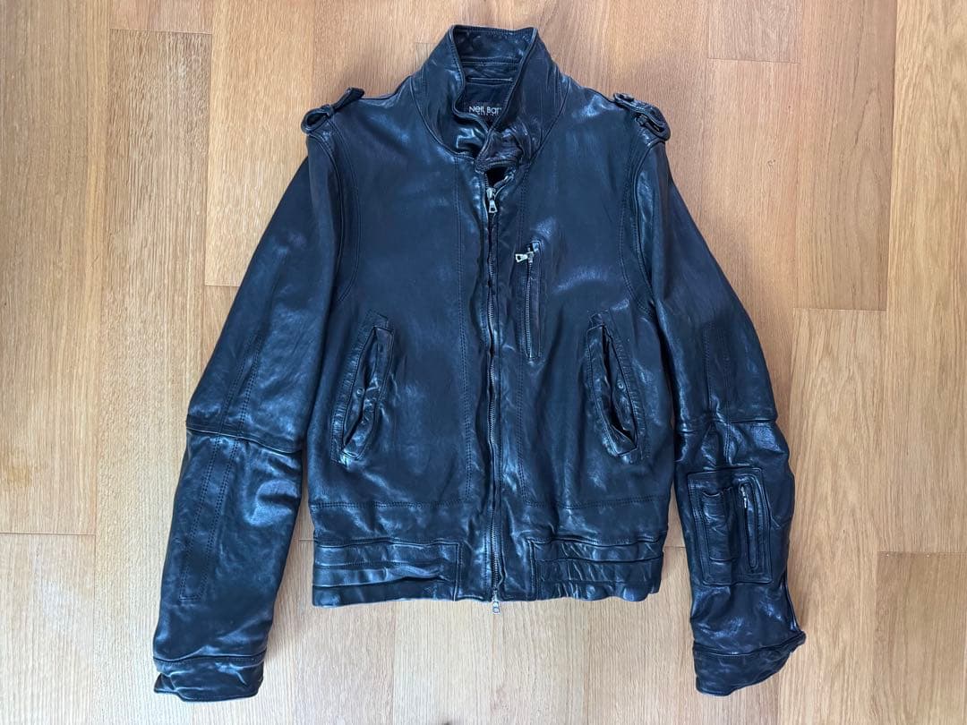 NEIL BARRETT バッファローレザージャケット XS