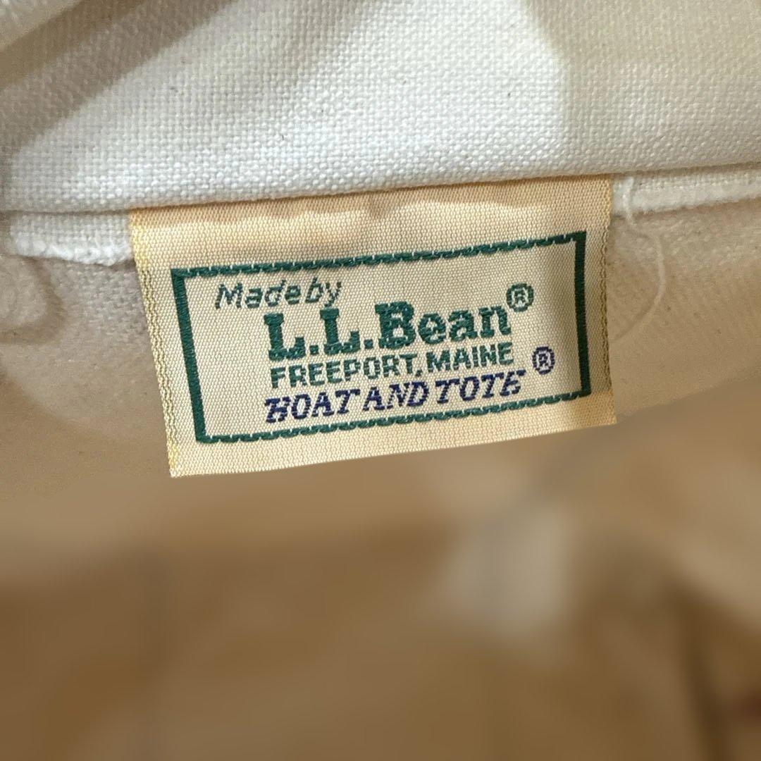 L.L.Beanエルエルビーン 80's 2色タグ トートバック レッド