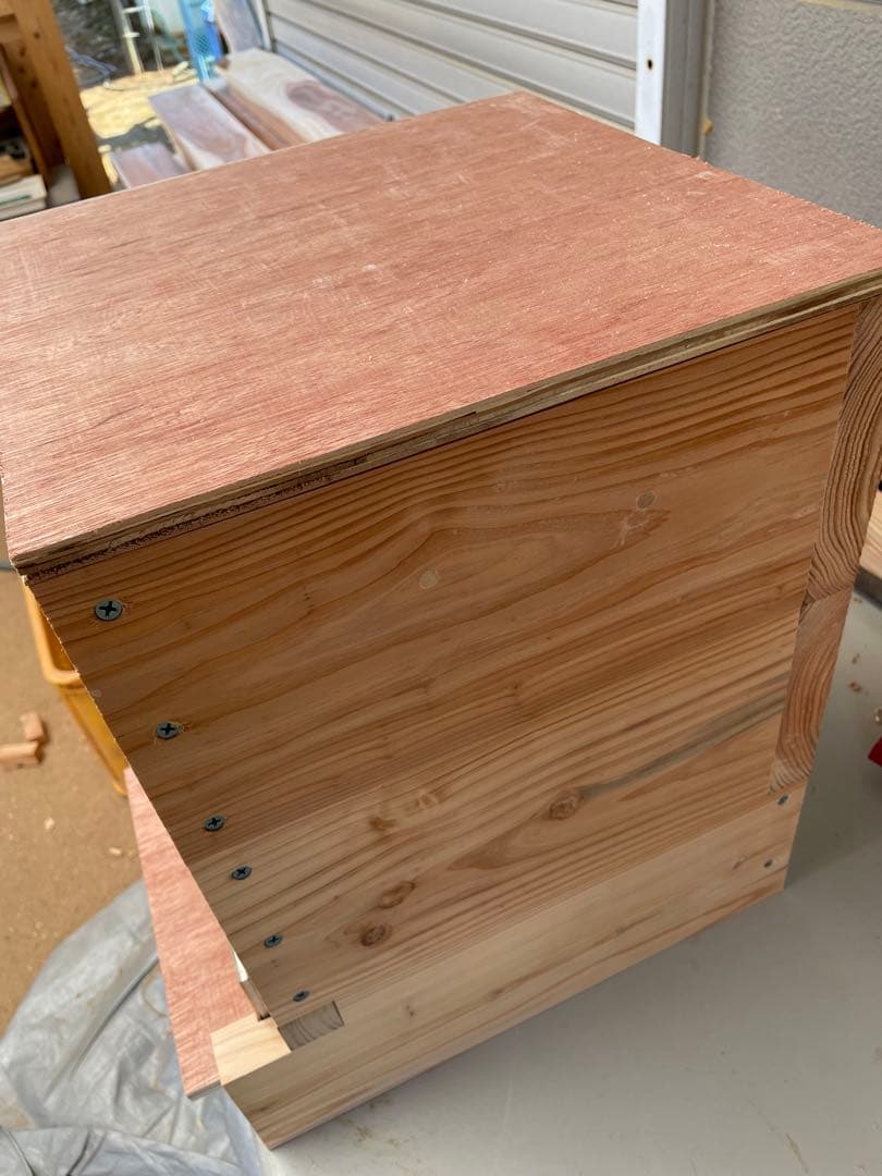 日本蜜蜂重箱式巣箱ハニーズハウス！超訳あり特価！二セット！送料無料！