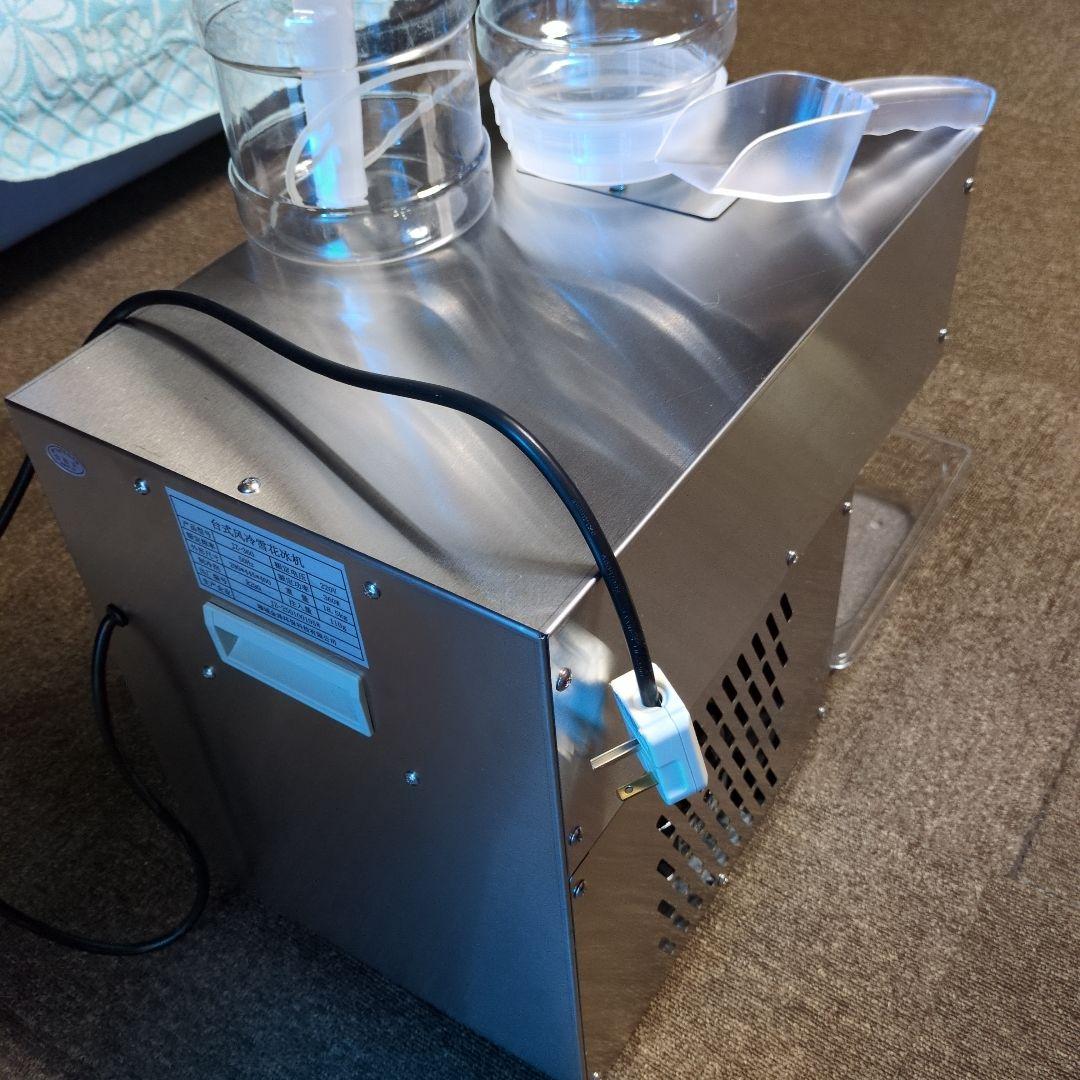 かき氷機　ステンレス