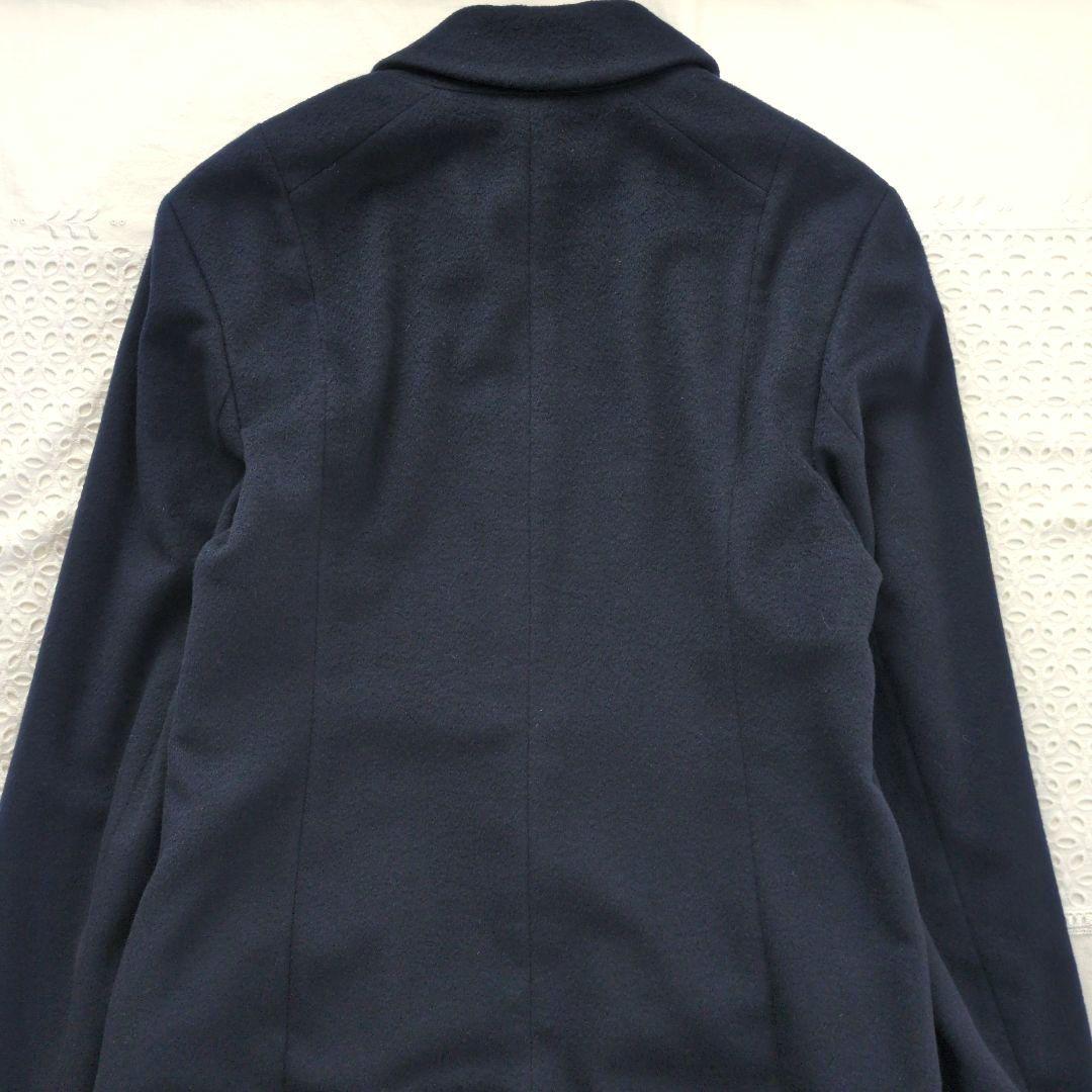 STRENESSE ストラネス カシミヤ100％ ロングコート ネイビー 美品