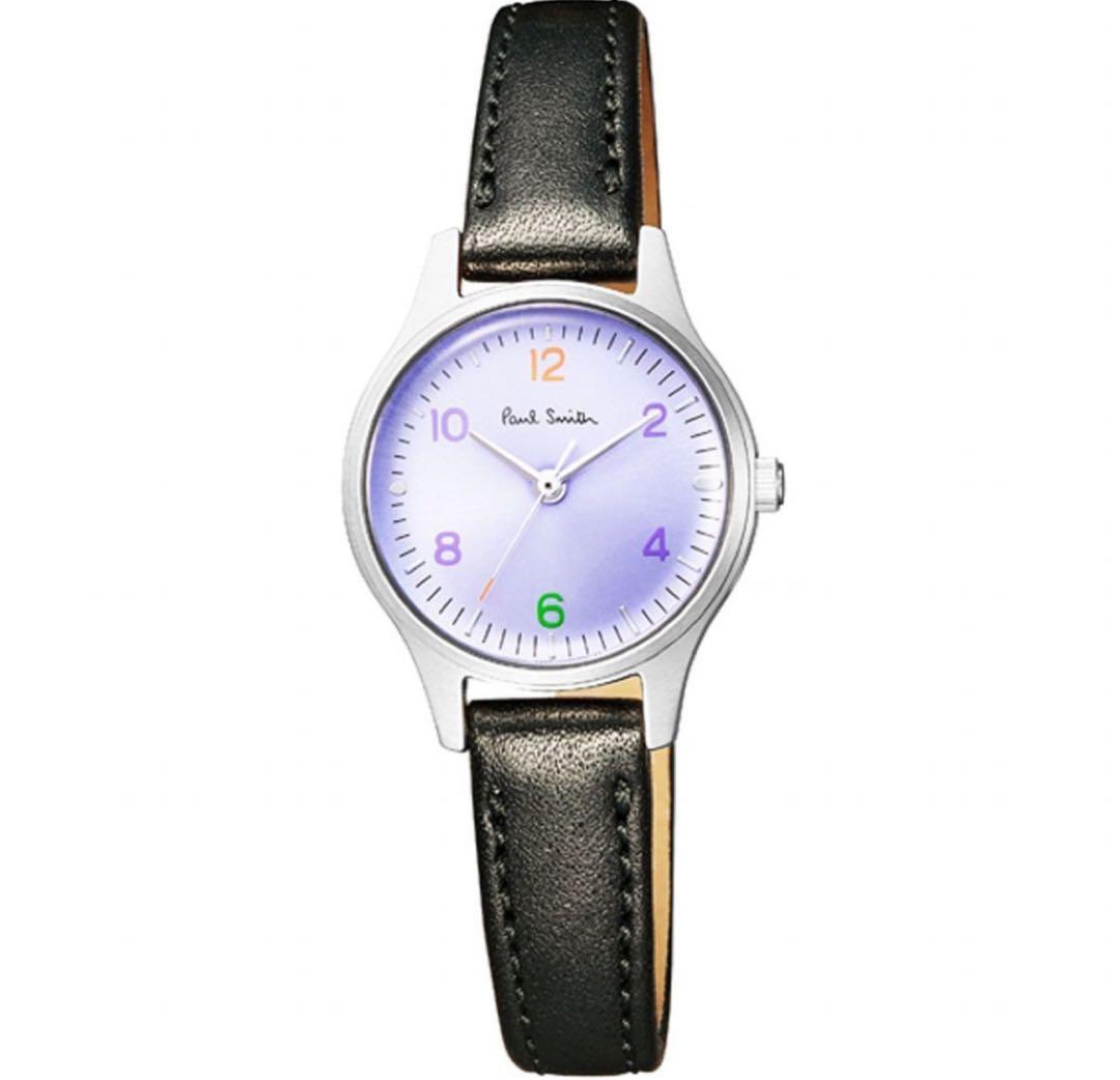 【新品】Paul Smith The City パープル×ブラック シンプル時計