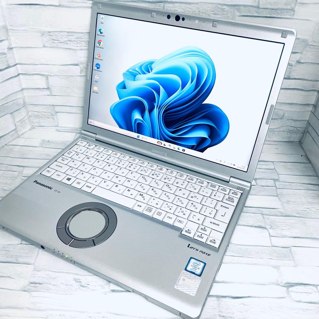 美品レッツノート　第8世代corei5 office バッテリー良好　DVD