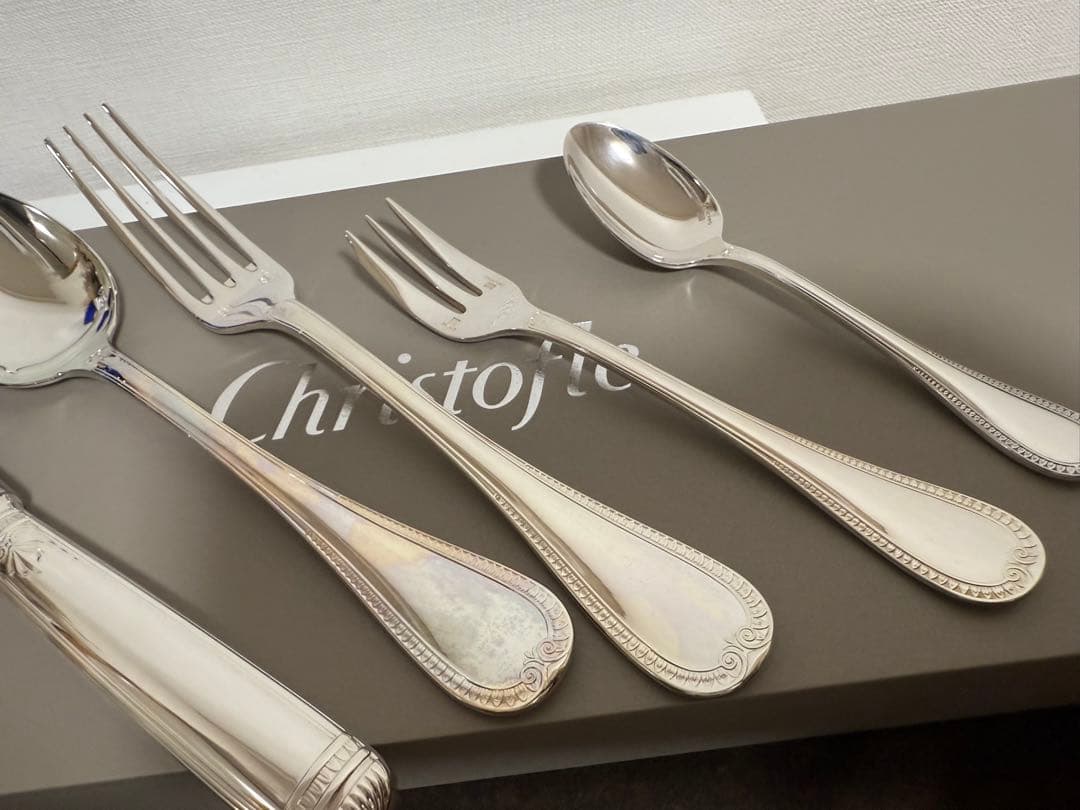 クリストフル マルメゾン　カトラリーセット ディナー　2客セット　箱付き
