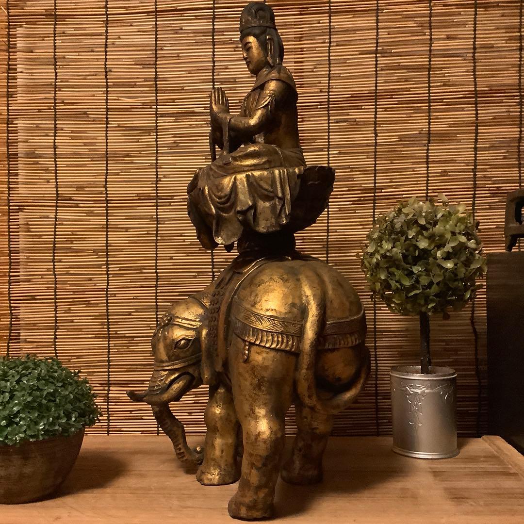 あんちゃん様keep…江戸「普賢延命菩薩像」＋明治「岩上観世音菩薩」おまとめニ仏