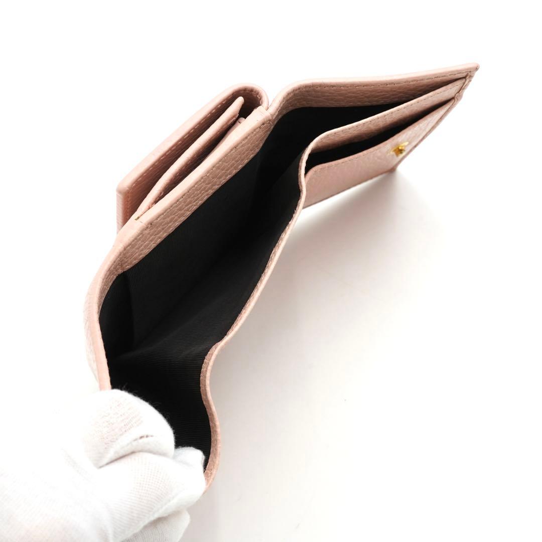 ✨未使用展示品・箱付き✨　GUCCI ミニ財布　マーモント　三つ折り　GG