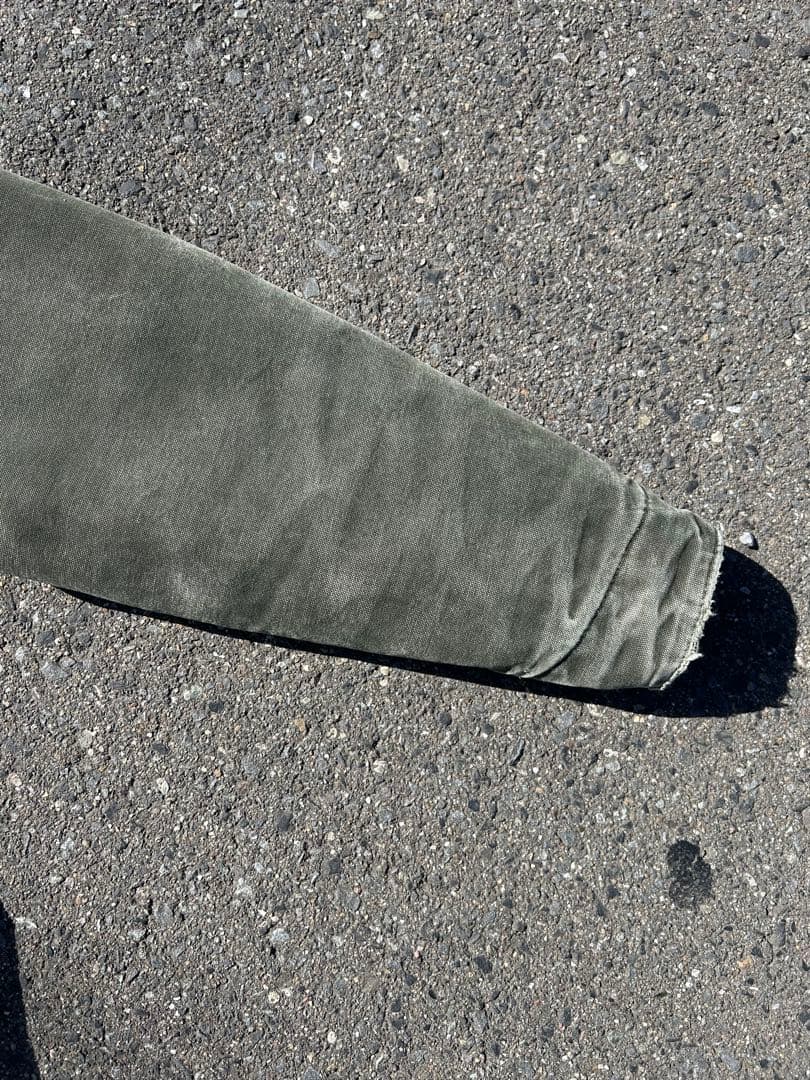 【雰囲気抜群】Carhartt デトロイトジャケットモスグリーン J97 MOS