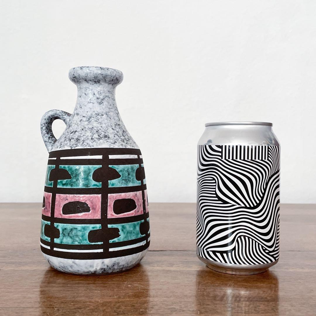 【東ドイツ Strehlaの花瓶】Fat Lava 295