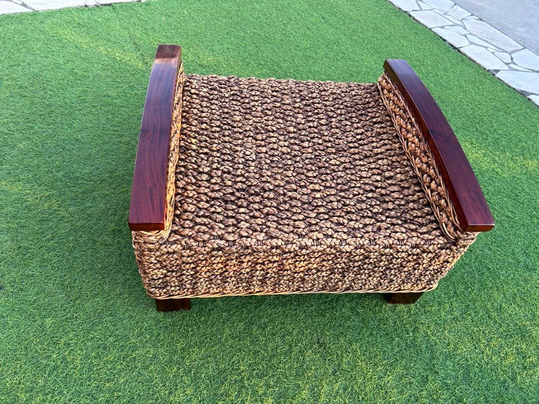 バリ家具　オットマン　ソファ