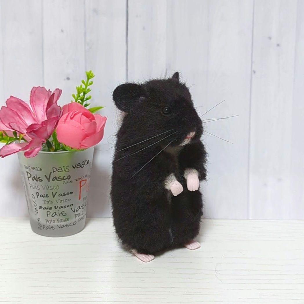 370 sorio 羊毛フェルト ハムスター