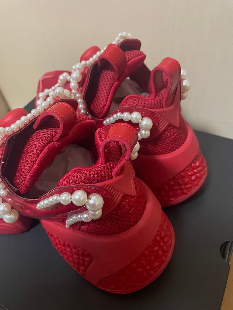 Noir Kei Ninomiya Reebok pump fury パール　赤