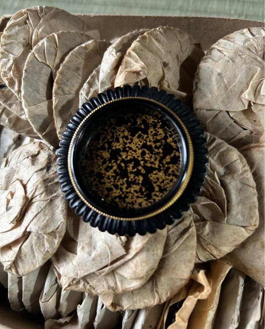 【25】【襖 引き手】菊丸中 金 虫食い 84個