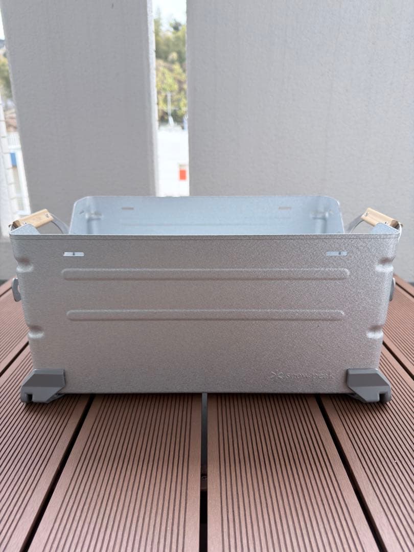 スノーピーク シェルフコンテナ25 ２点セット