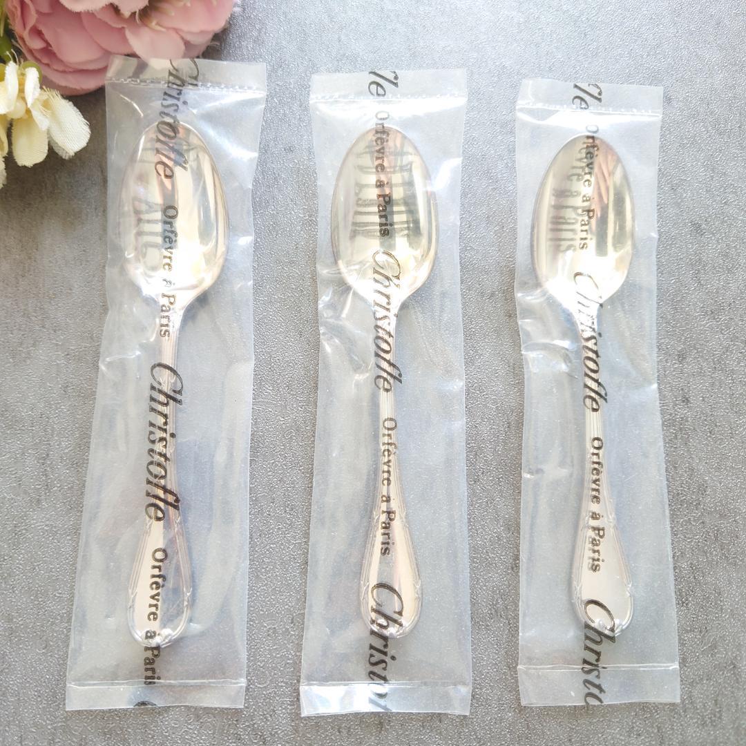 クリストフル リュバン 未開封 デミタススプーン 3点