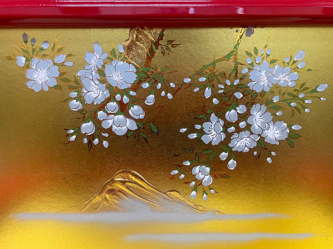 東京久月　雛人形　親王平飾り・間口約６３×奥行約３７×高さ約３２㎝