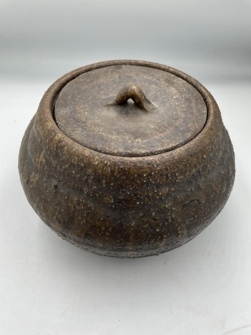 備前焼（古備前）丸形ボウル 茶色