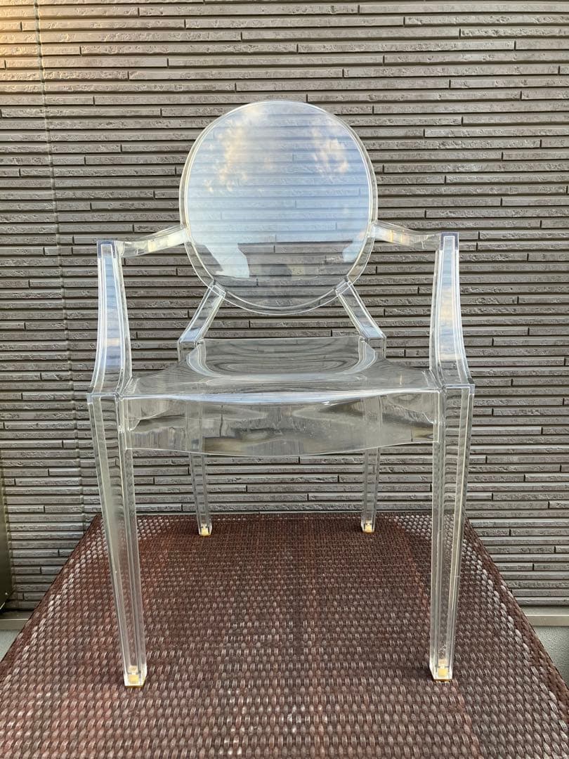 Kartell カルテル　ルイ・ゴースト シングルチェア クリア