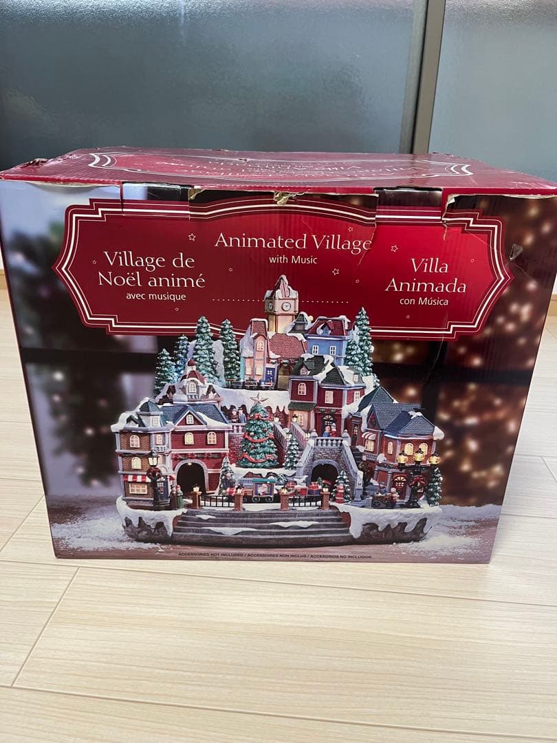 Animated Village with Musicクリスマスホリデービレッジ