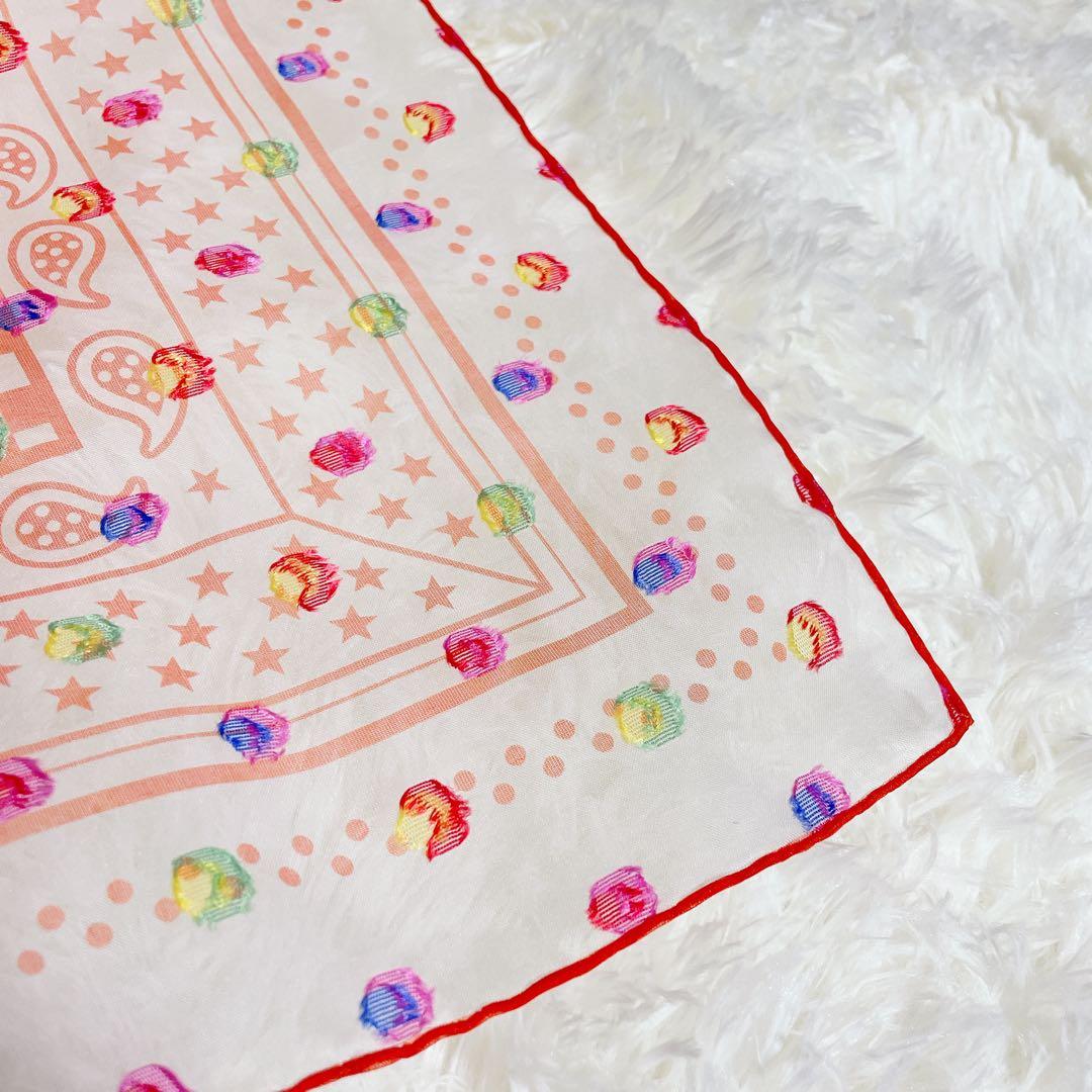 未使用　エルメス　カレ60 ジグザグのサングル　タグ有　スカーフ