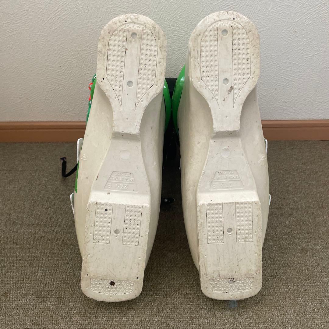 DALBELLO スキー ブーツ ホワイト/グリーン/レッド27.5センチ