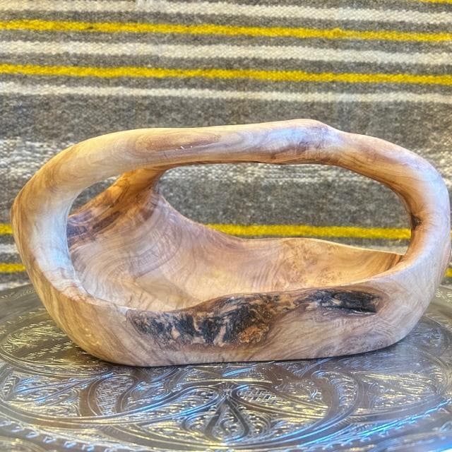 超特大　オリーブの木　バスケット芸術品　永遠の約束　特大 約37cm