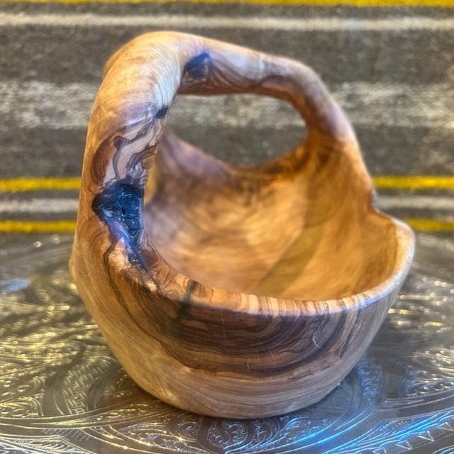 超特大　オリーブの木　バスケット芸術品　永遠の約束　特大 約37cm