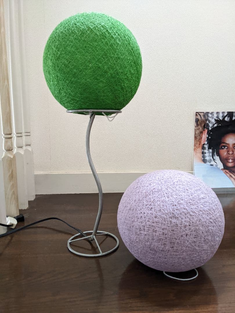 フロアライトスタンド2色ヘッド付